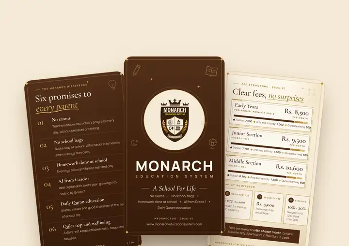 Monarch Education System prospectus 2026-27